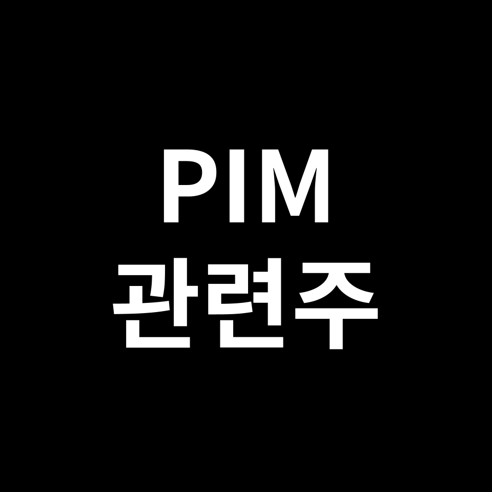 PIM 관련주 대장주 TOP5 | 국내, 미국, 해외, 테마주, ETF 등