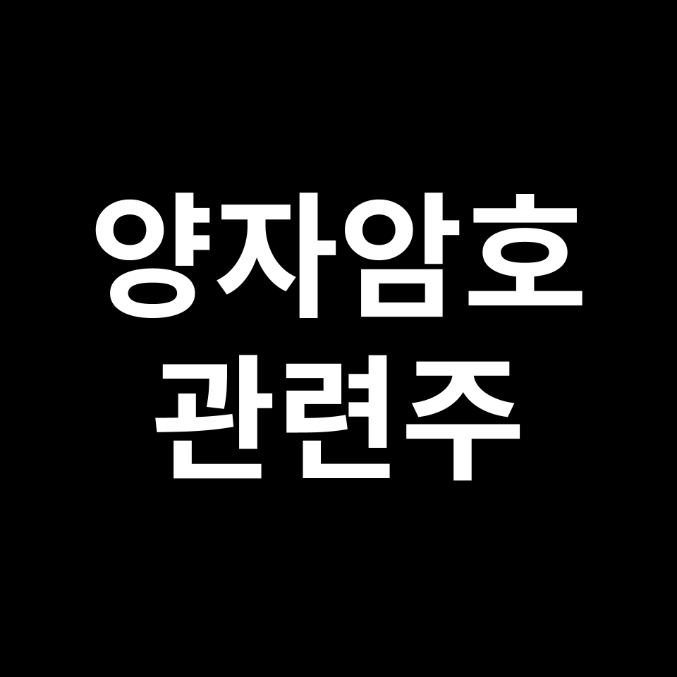 양자암호 관련주 대장주 TOP5 | 국내, 미국, 해외, 테마주, ETF 등